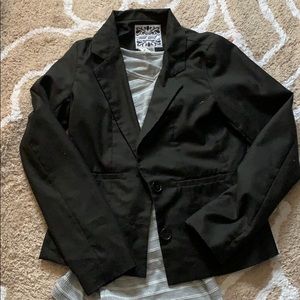 Pocketed Black Blazer